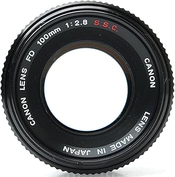 Canon FD 100mm F2.8 F/2.8 S.S.C : Amazon.ca: Electronics